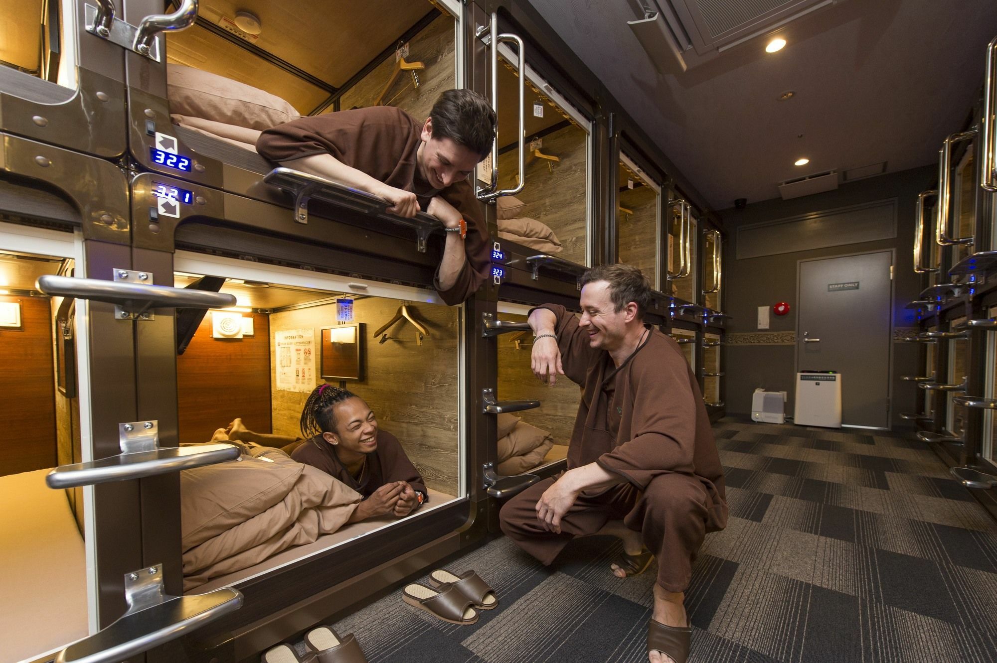 Anshin Oyado Ogikubo Kapslový hotel Prefektura Tokio